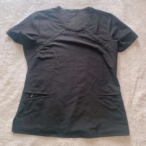 Women’s Careisma Black Scrub Top